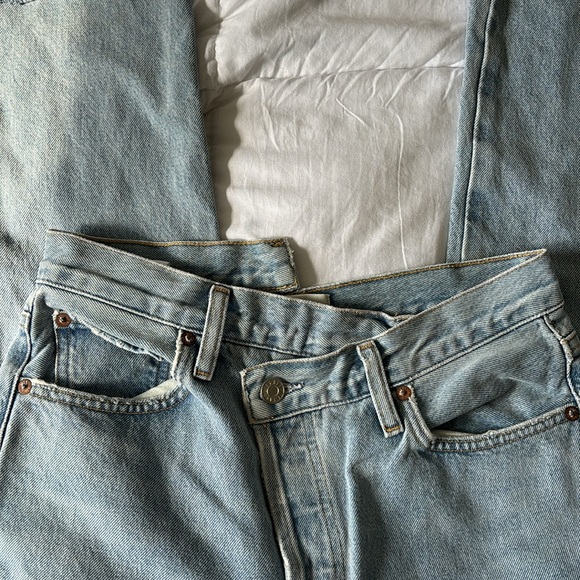 AGOLDE criss cross jeans - Picture 2 of 2